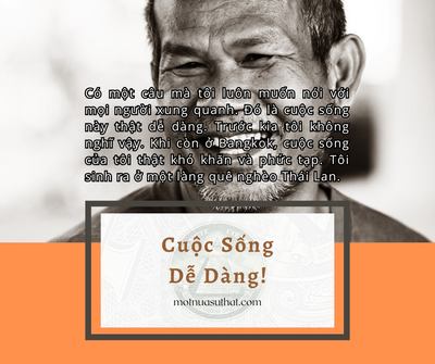 CUỘC SỐNG DỄ DÀNG!