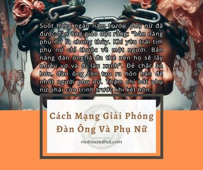 CÁCH MẠNG GIẢI PHÓNG ĐÀN ÔNG VÀ PHỤ NỮ