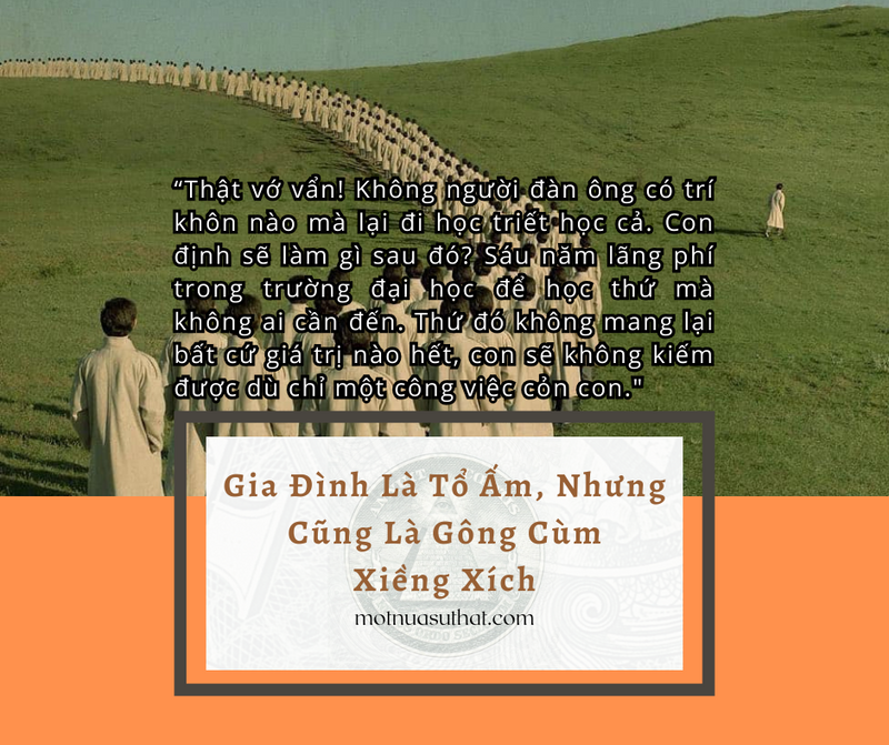 GIA ĐÌNH LÀ TỔ ẤM, NHƯNG CŨNG LÀ GÔNG CÙM XIỀNG XÍCH