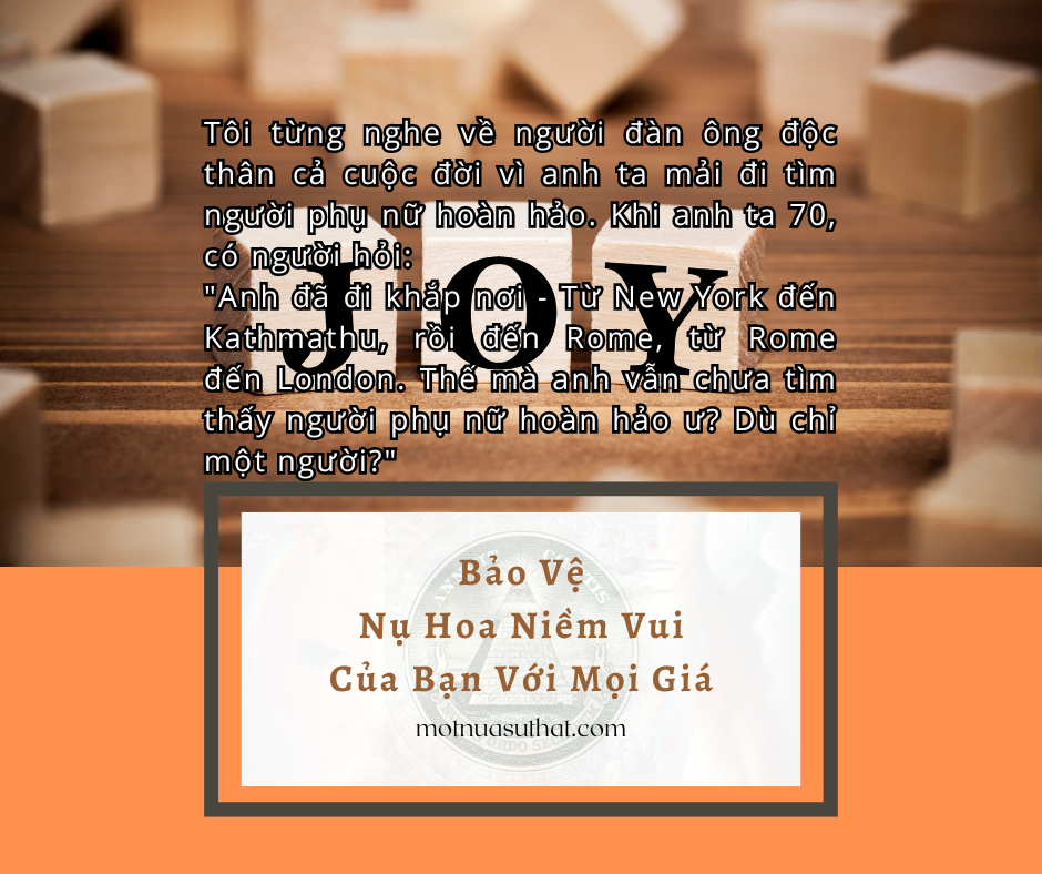 BẢO VỆ NỤ HOA NIỀM VUI CỦA BẠN VỚI MỌI GIÁ